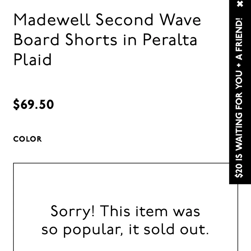 NWT Madewell Swim Shorts XL - Picture 7 of 8